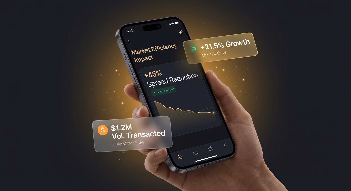 Deep Order Flow Tightens Every Spread