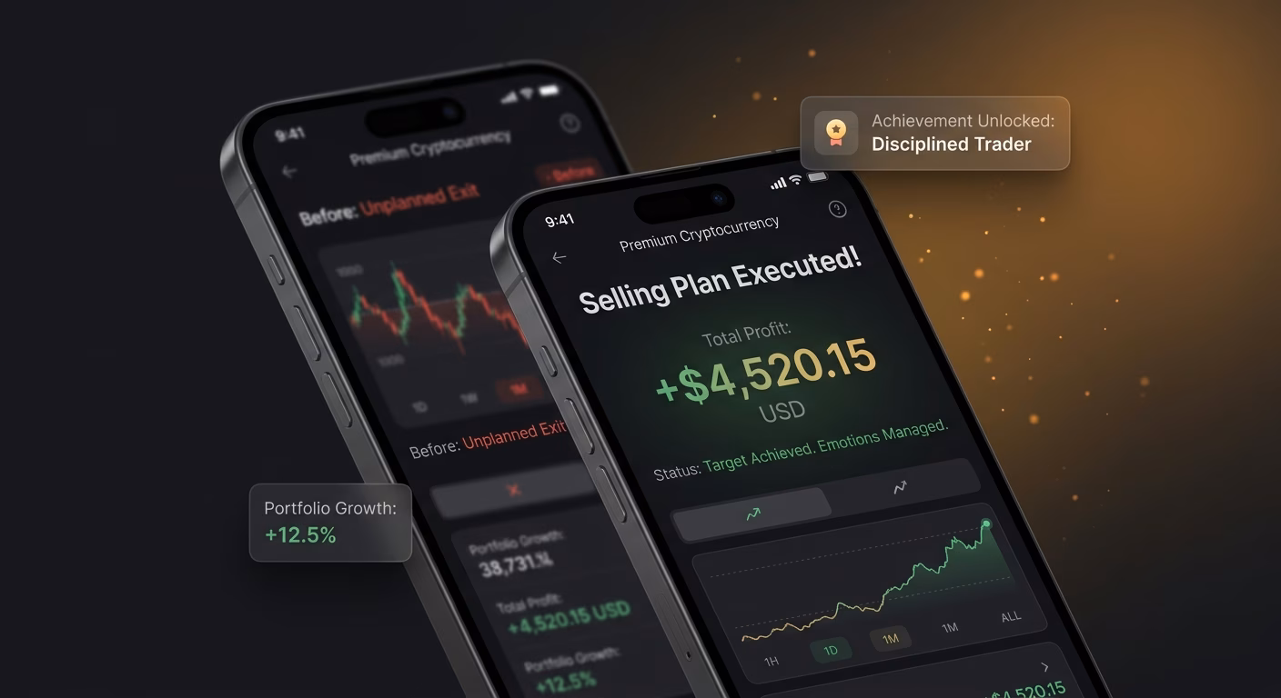 A Selling Plan Set Before Emotions Rise