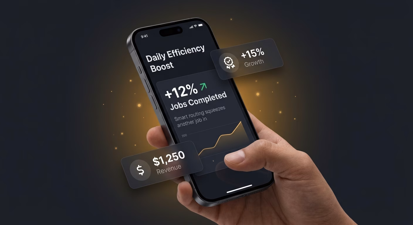 Smart Routing Squeezes Another Job In