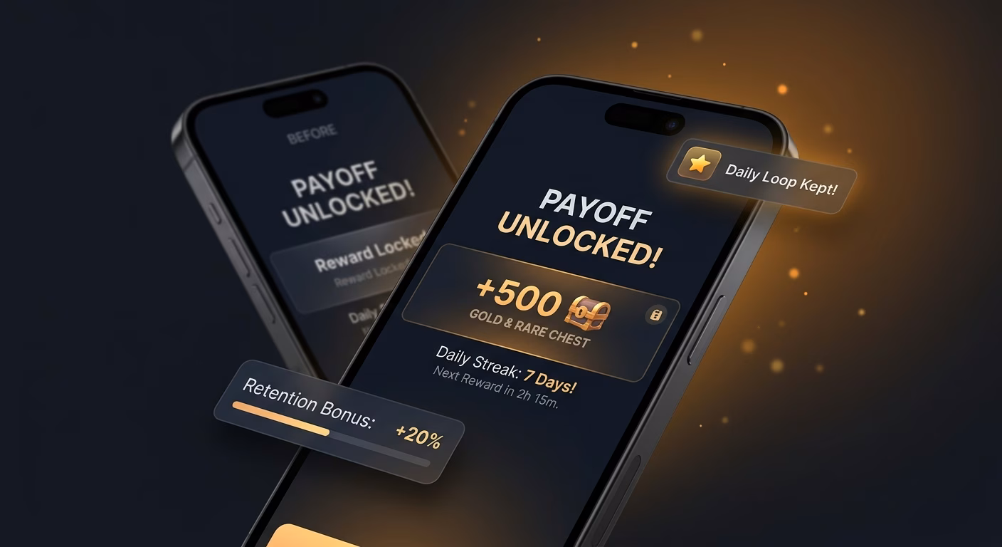 Payoffs Timed To Keep The Loop Alive