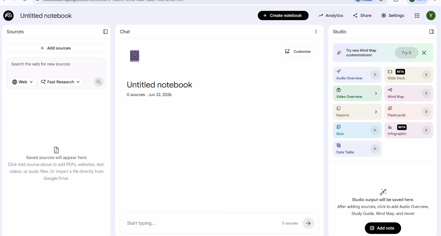notebooklm best for working from your own sources