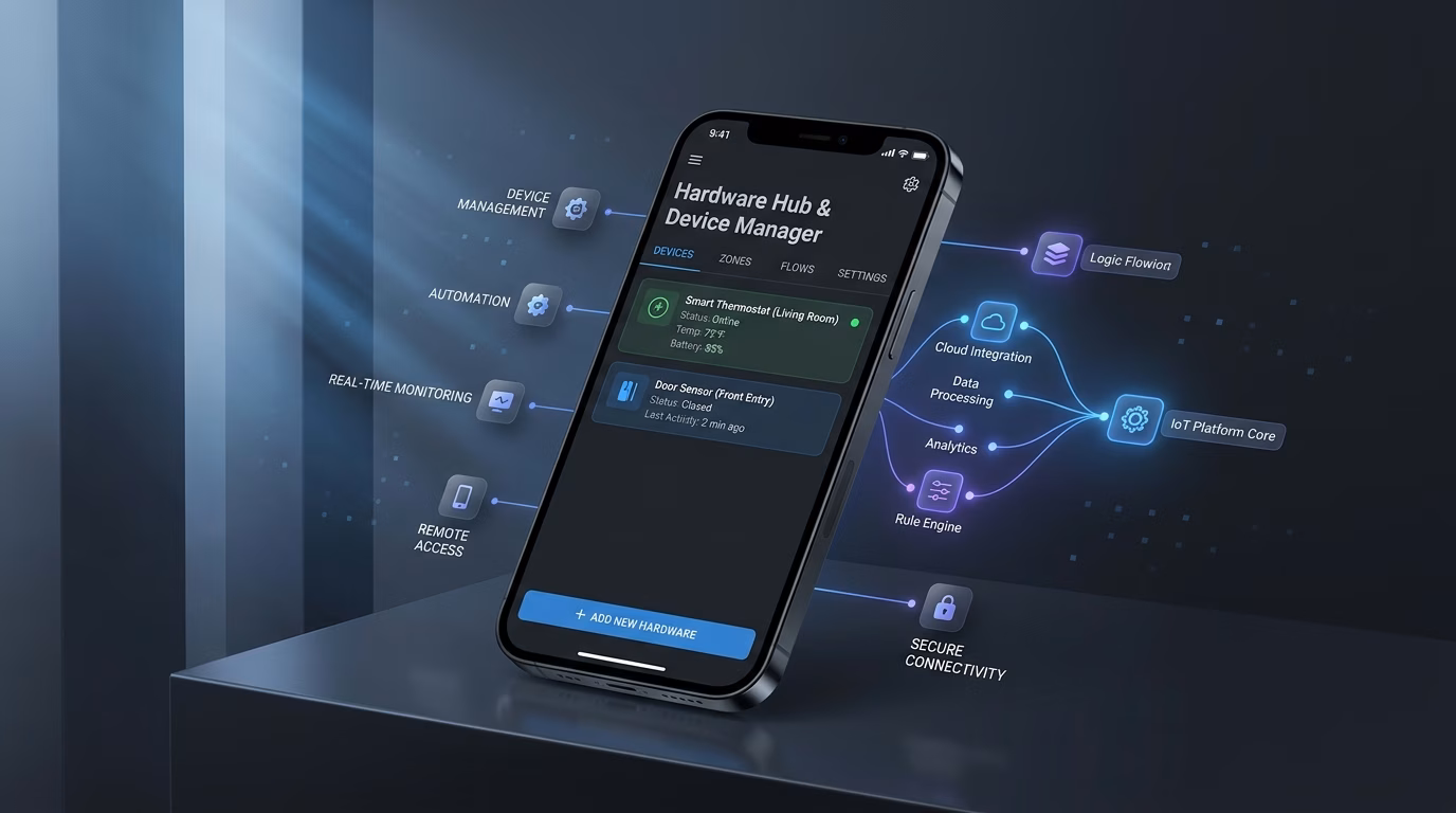 Hardware Reached From Any Dashboard