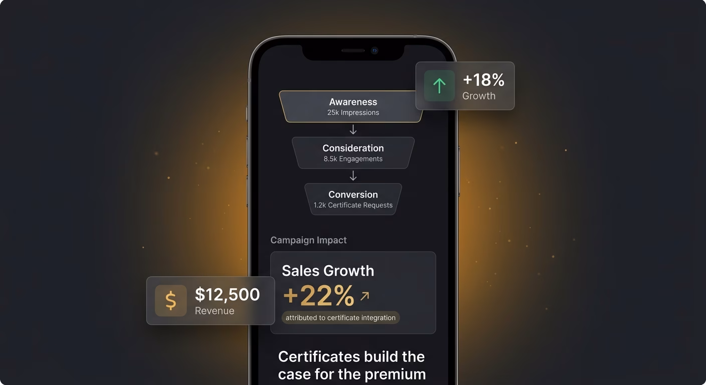 Certificates Build The Case For The Premium
