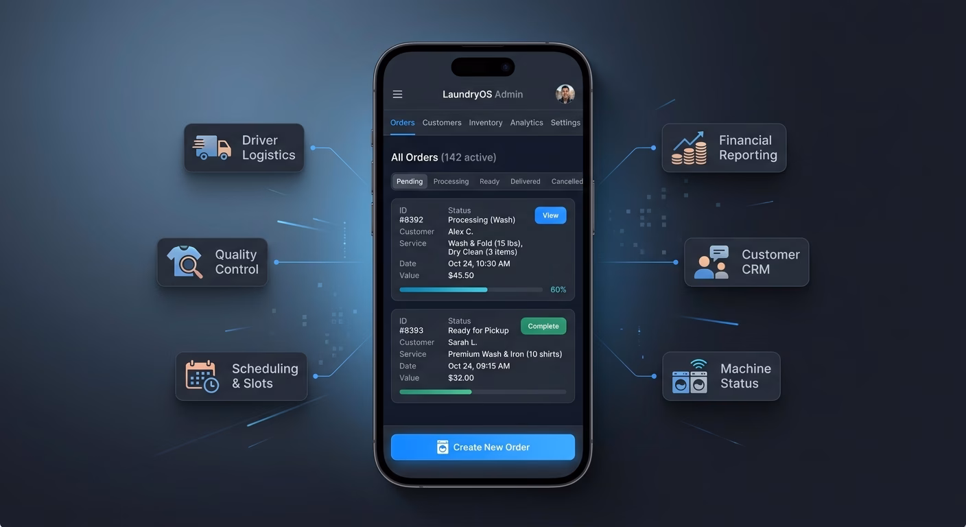 Orders Visible At Every Stage