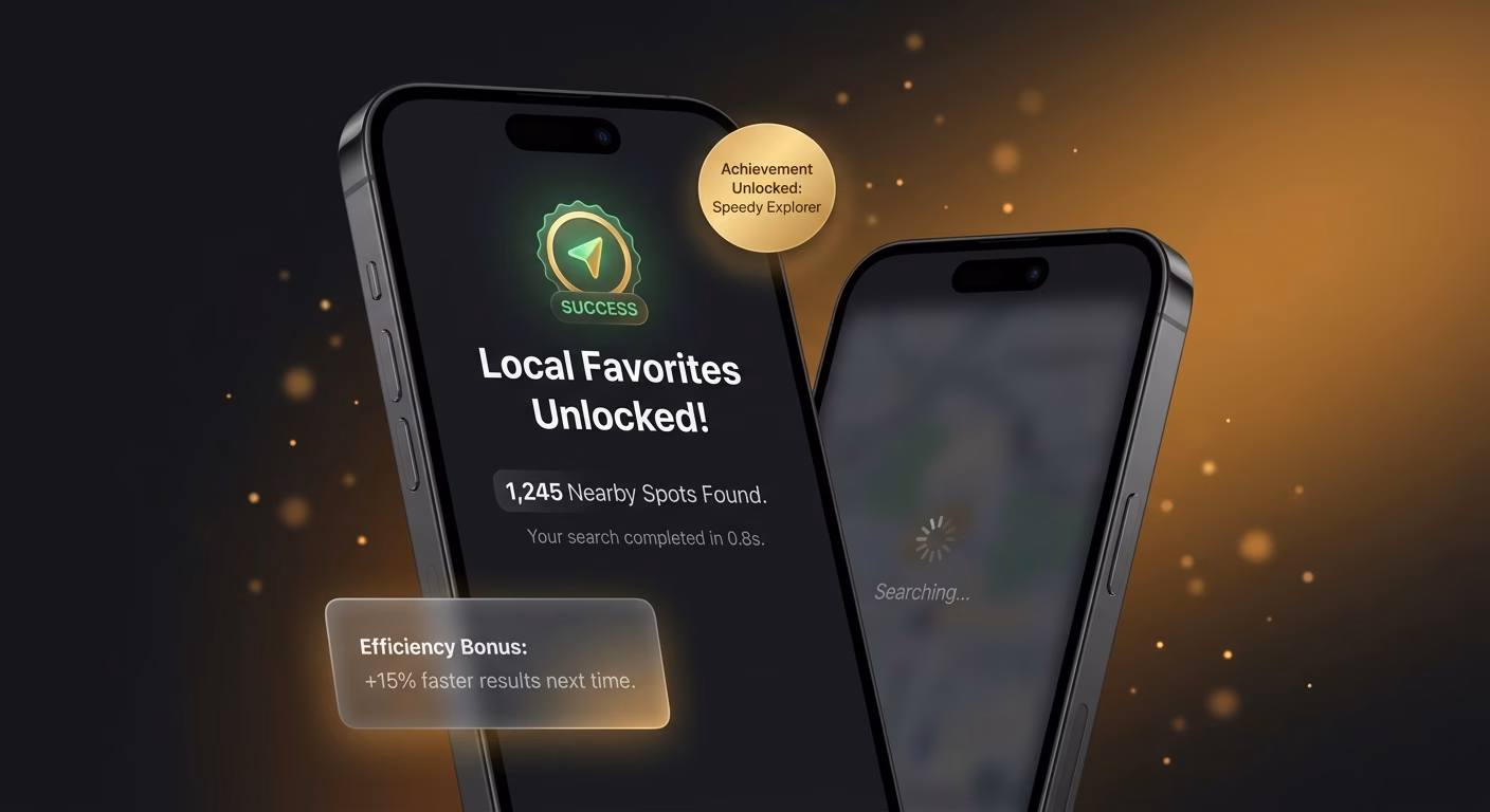 Local Searches Responding In Perceptible Time