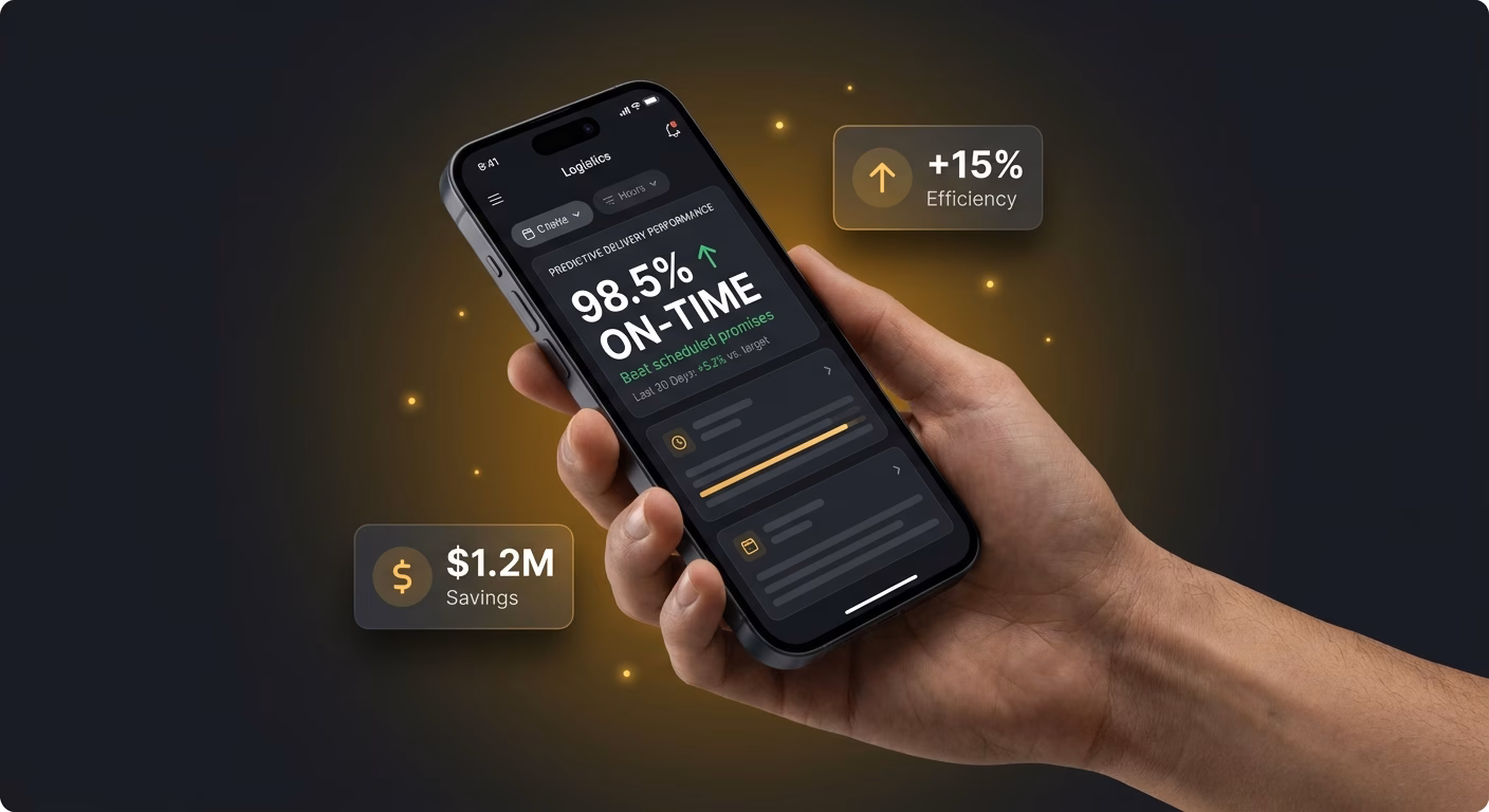 Predictive ETA Beats Scheduled Promises