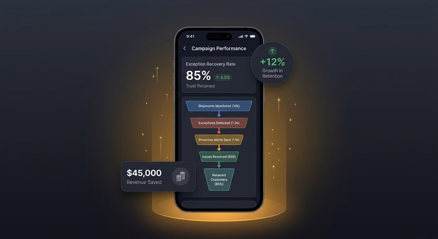 Exception Alerts Recover Trust Before Churn