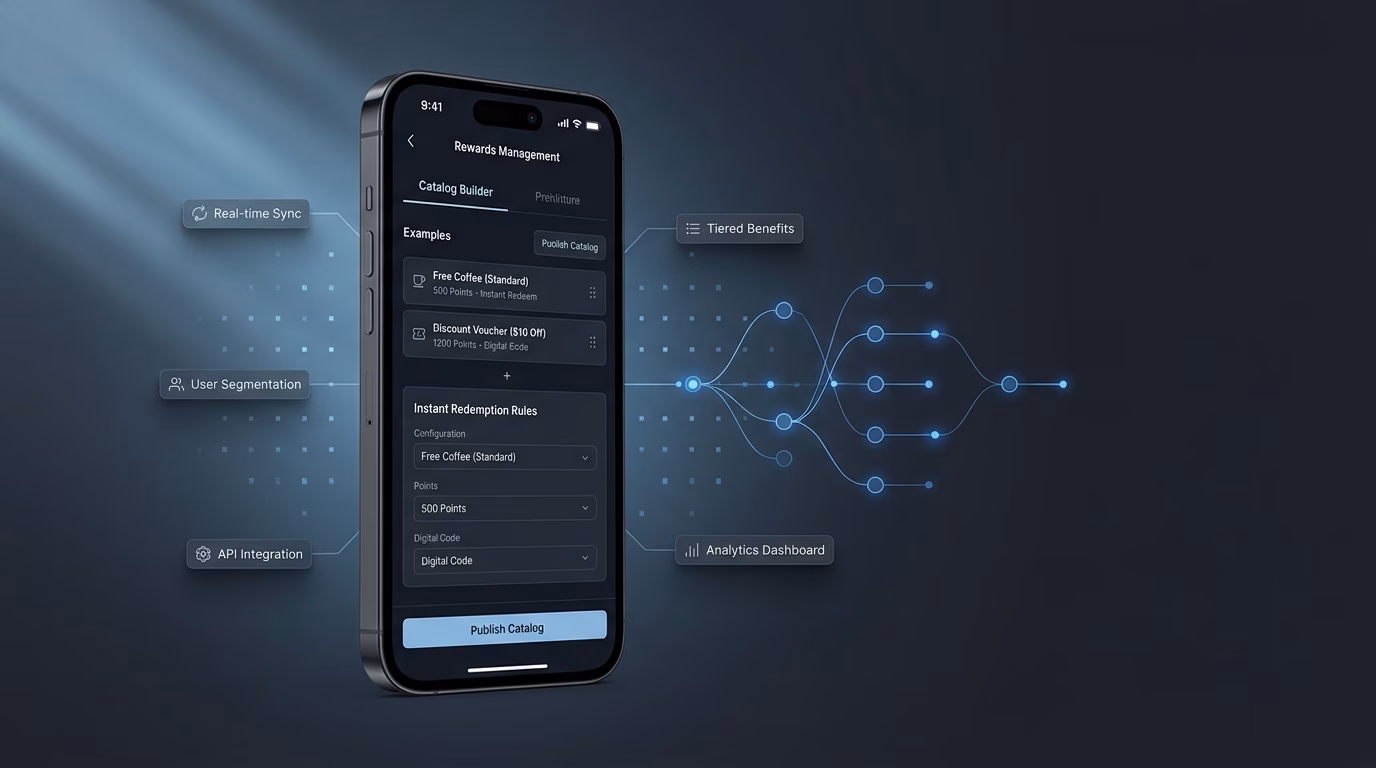Rewards Catalogued And Redeemable Instantly