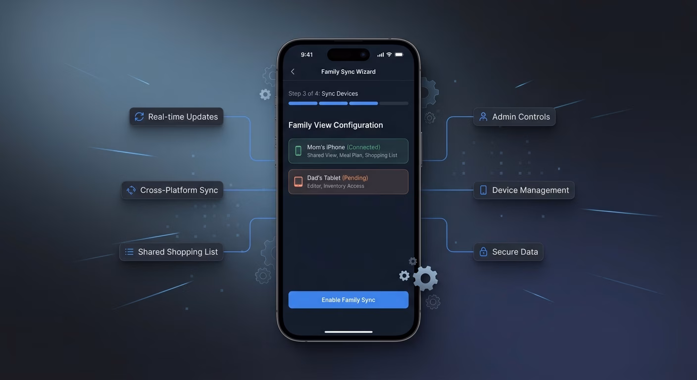 Family View Synced Across Every Device