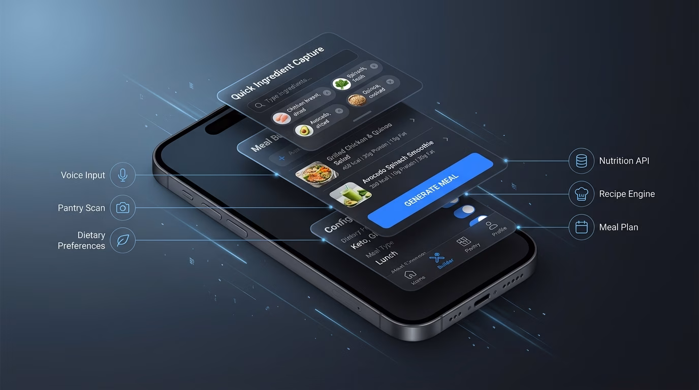 Ingredients Captured As Fast As Users Type Them