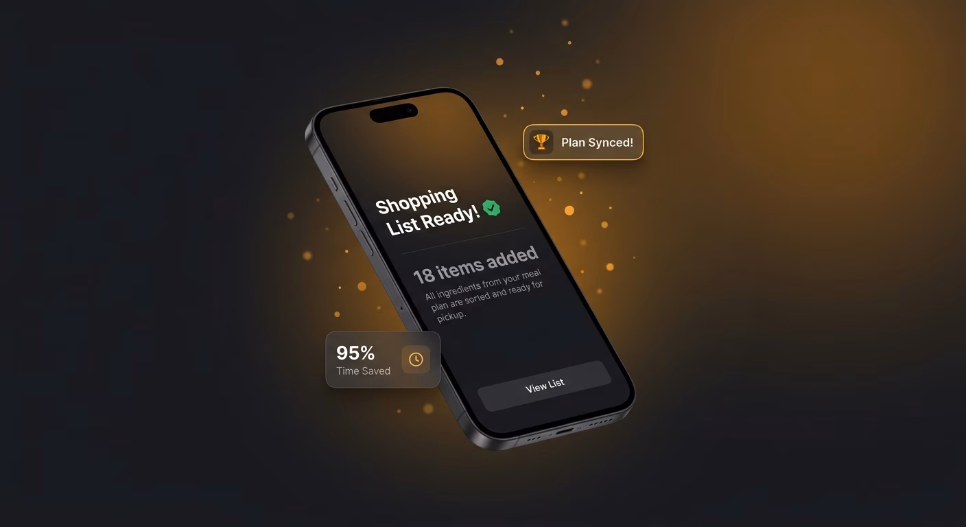 Meal Plans Convert To Shopping Input Instantly