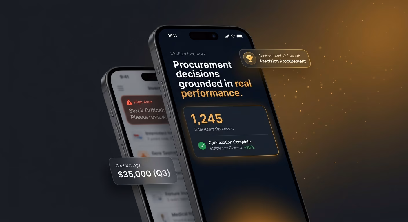Procurement Decisions Grounded In Real Performance