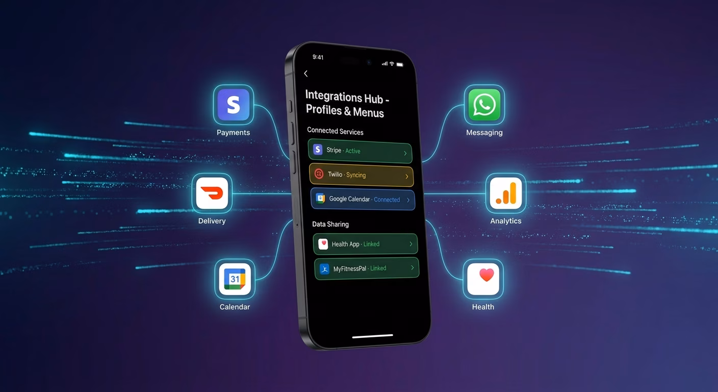 Profiles & Menus