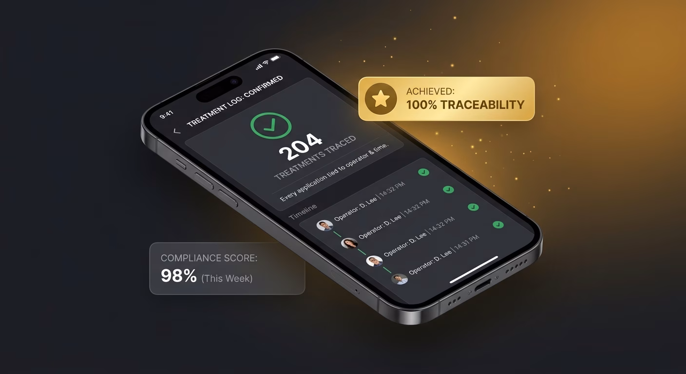 Every Treatment Traceable To Operator And Time