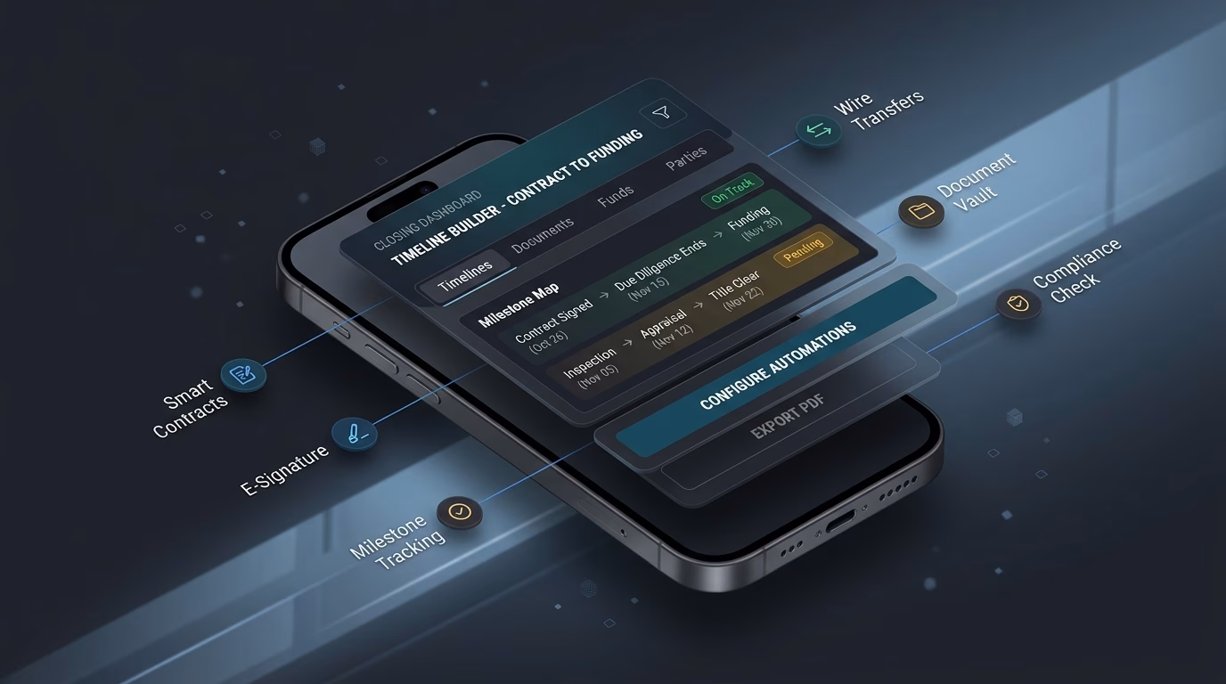 Timelines Mapped From Contract To Funding