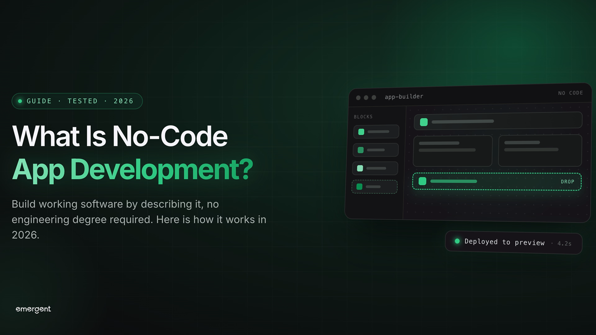 no code app development