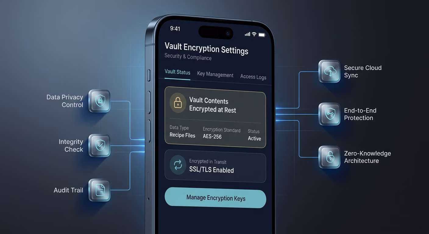 Vault Contents Encrypt At Rest And In Transit