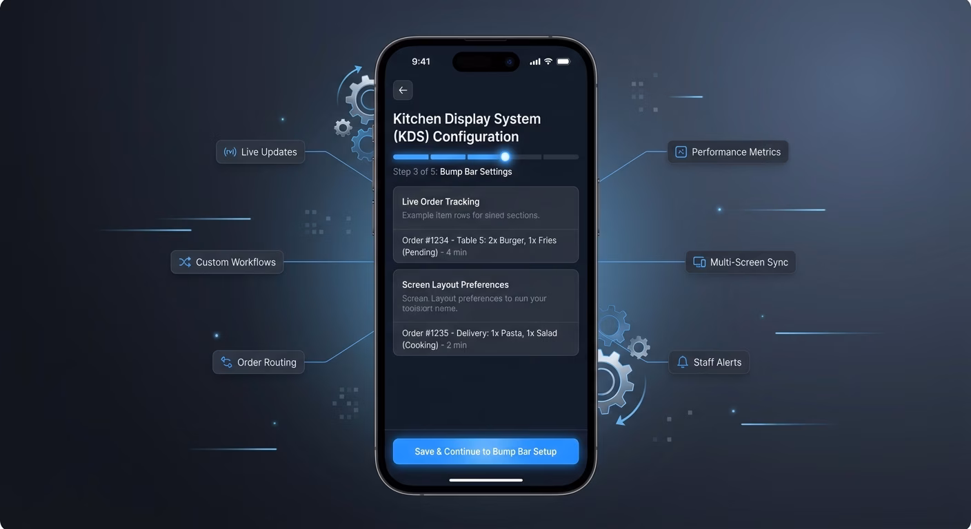 Bump-bar Screens Track Every Open Order Live