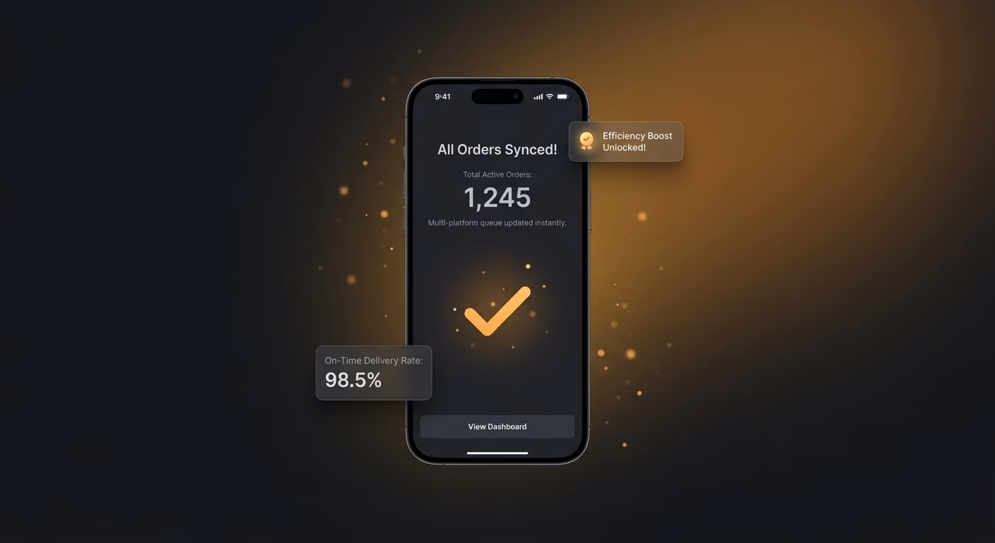 Multi-platform Orders Converge Into One Queue