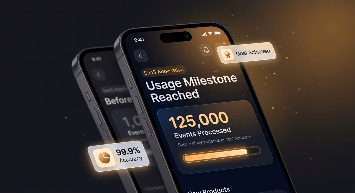 Product Usage Surfaces As Real Numbers