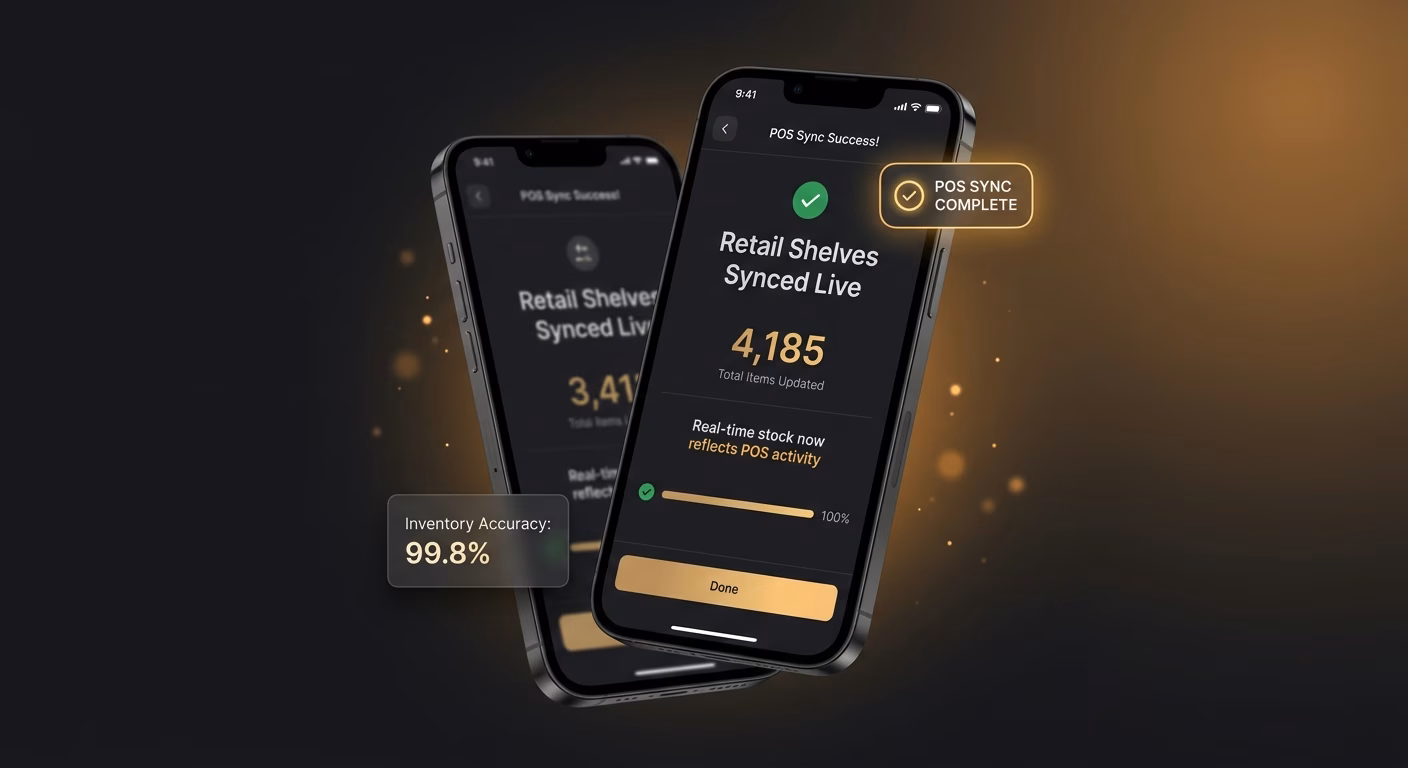 Retail Shelves Sync Live With POS Activity