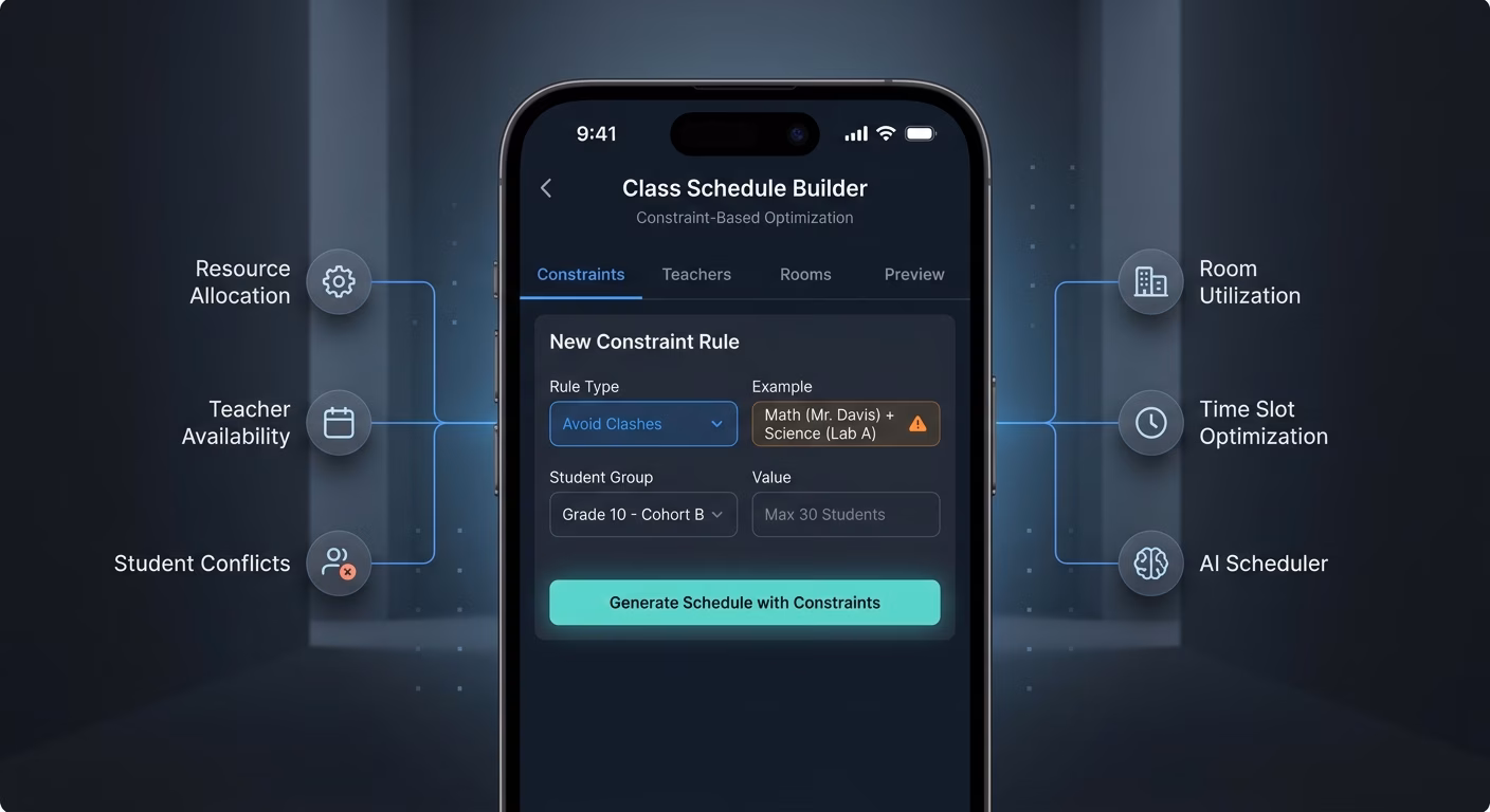 Class Assignments Build With Constraint Solving