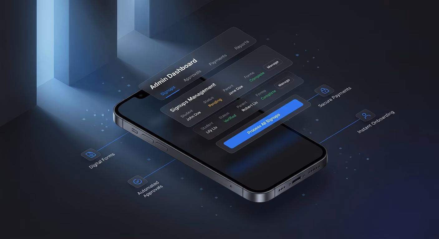 Signups Go Fully Online End-to-end