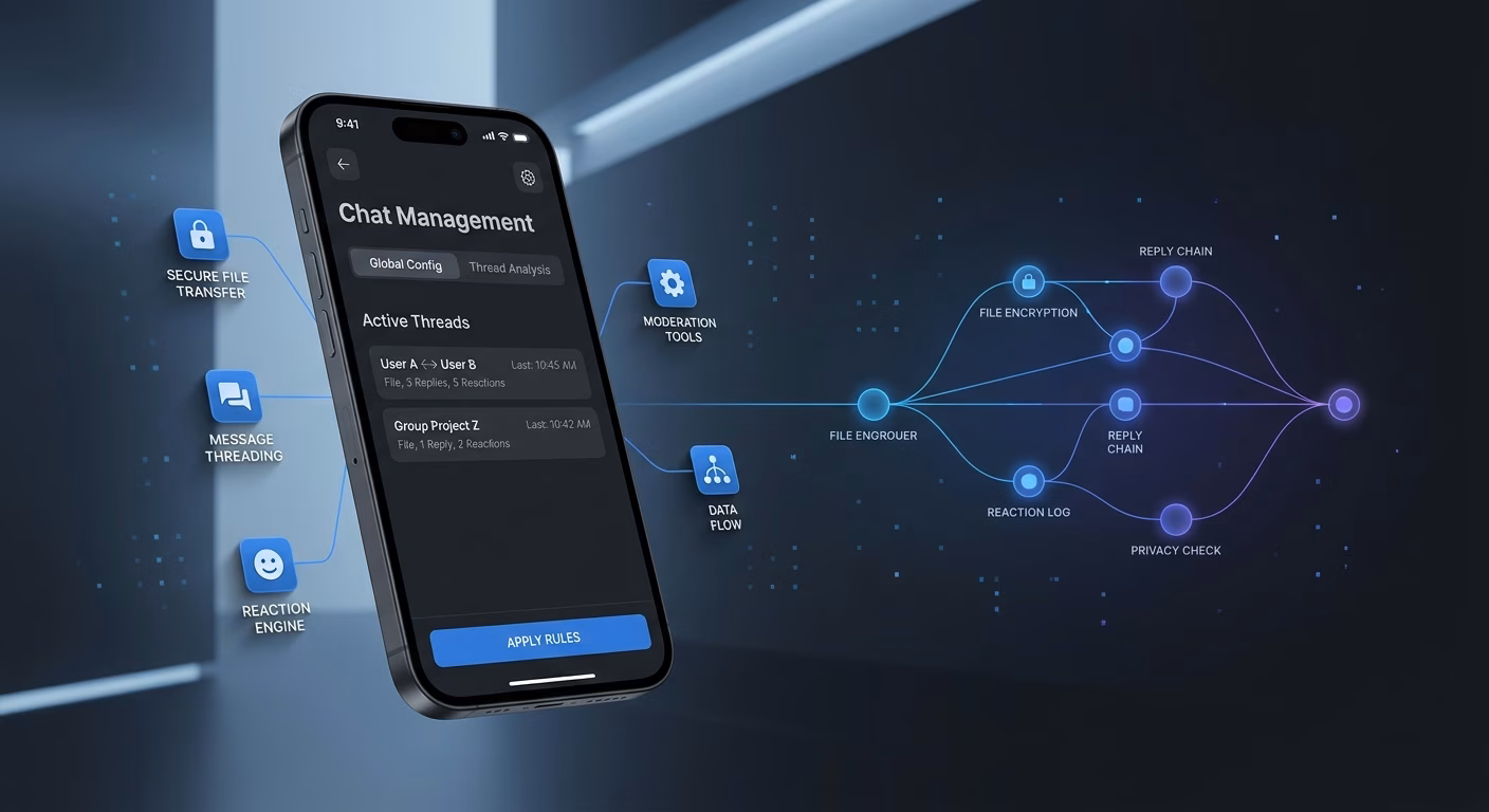 Private Chats Include Files, Replies, And Reactions
