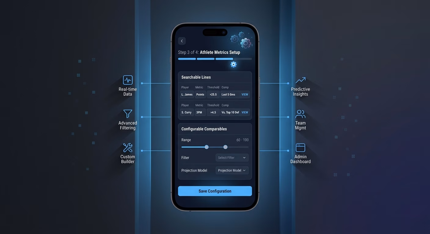 Athlete Lines Surface As Searchable Comparable Metrics