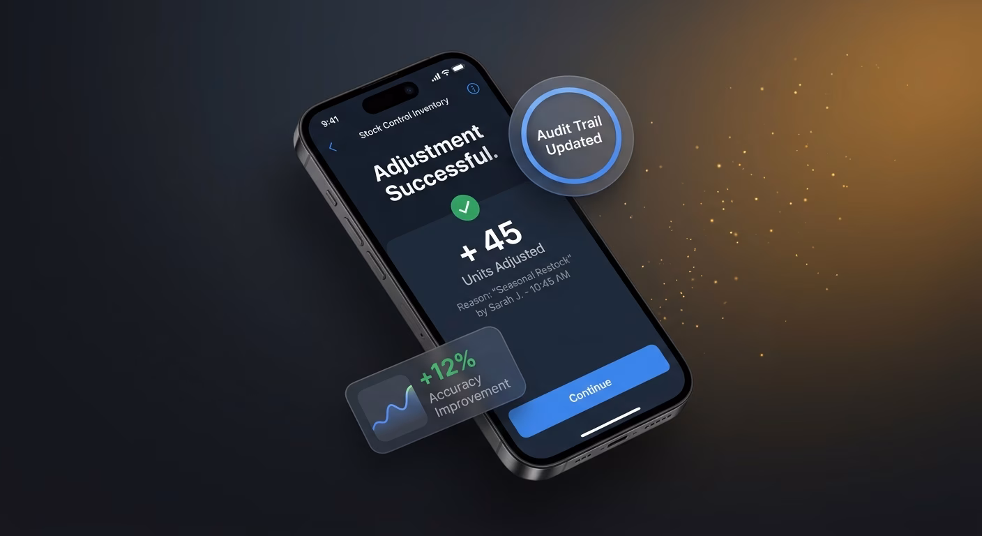 Adjustments Carry Reason Codes And Named Owners