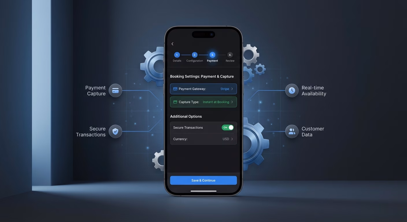 Bookings Capture Payment At Booking Time