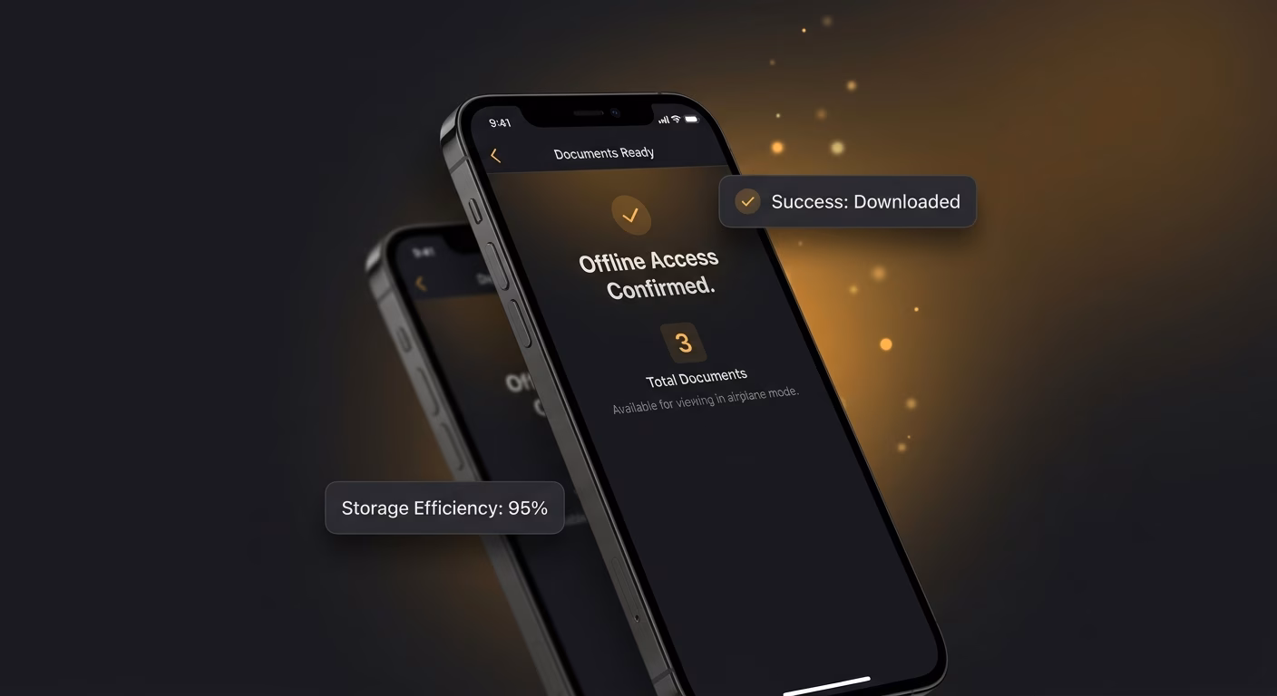 Documents Pull Up Even In Airplane Mode