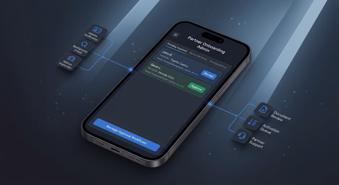 Partner Intake Runs Through A Real Approval Workflow