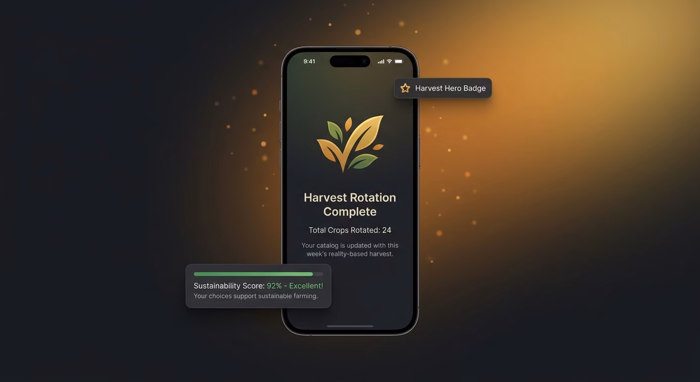 Weekly Harvests Rotate The Catalog With Reality
