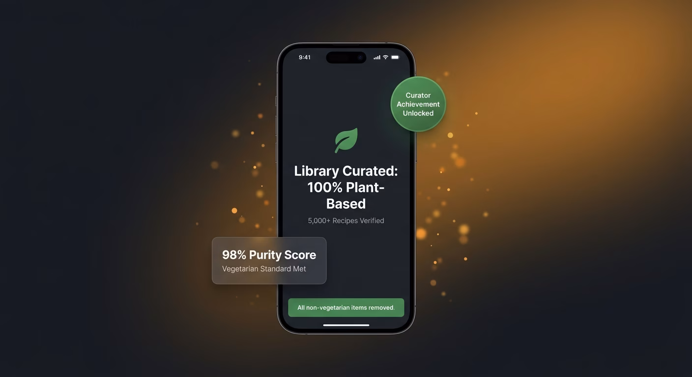 Recipe Library Stays Curated To Plant-based Only