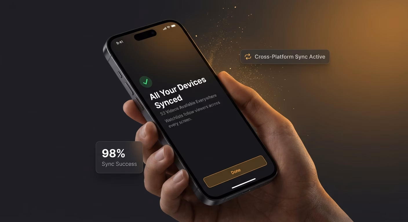 Watchlists Follow Viewers Across Every Screen