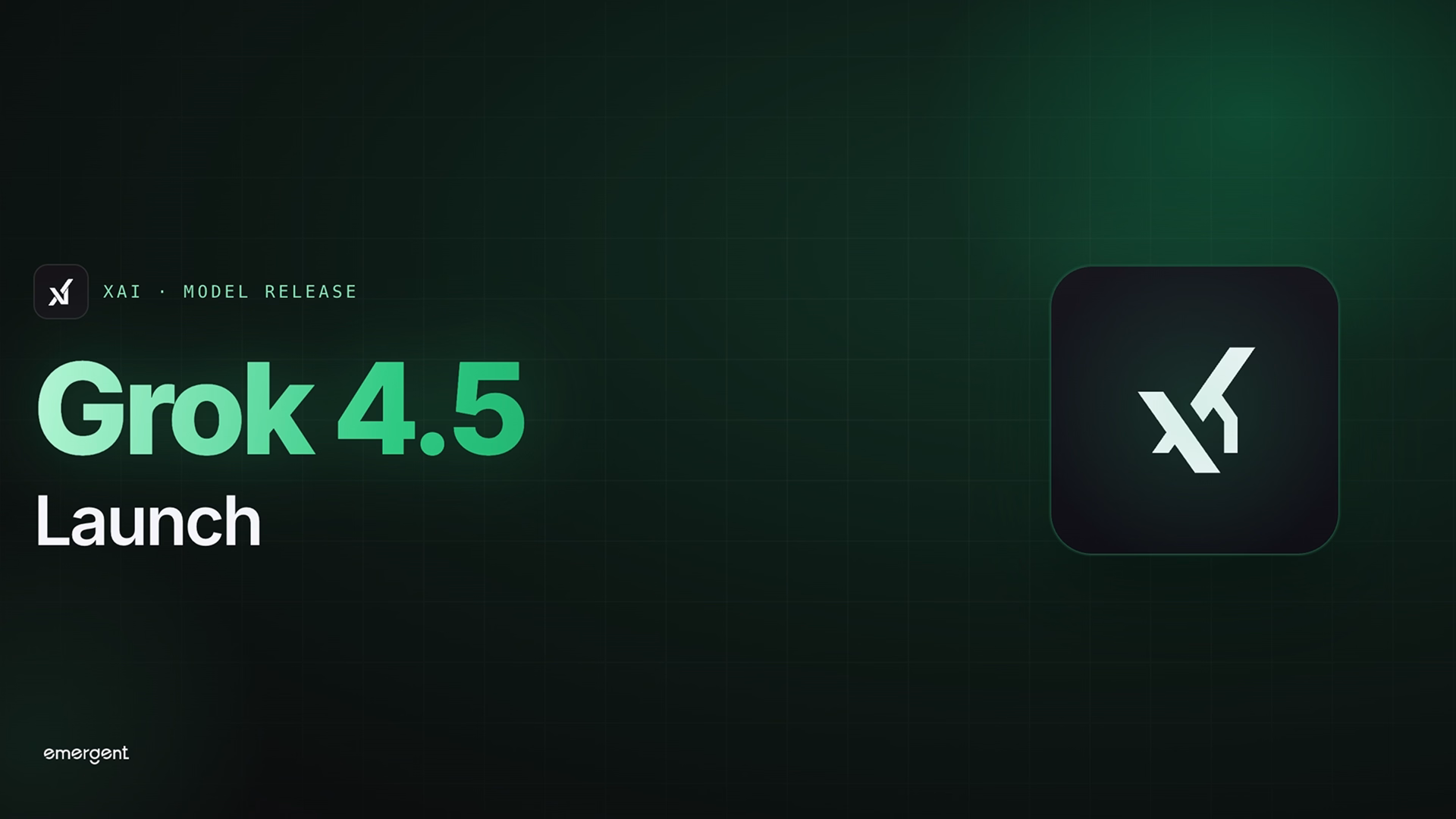 grok 4.5 launch