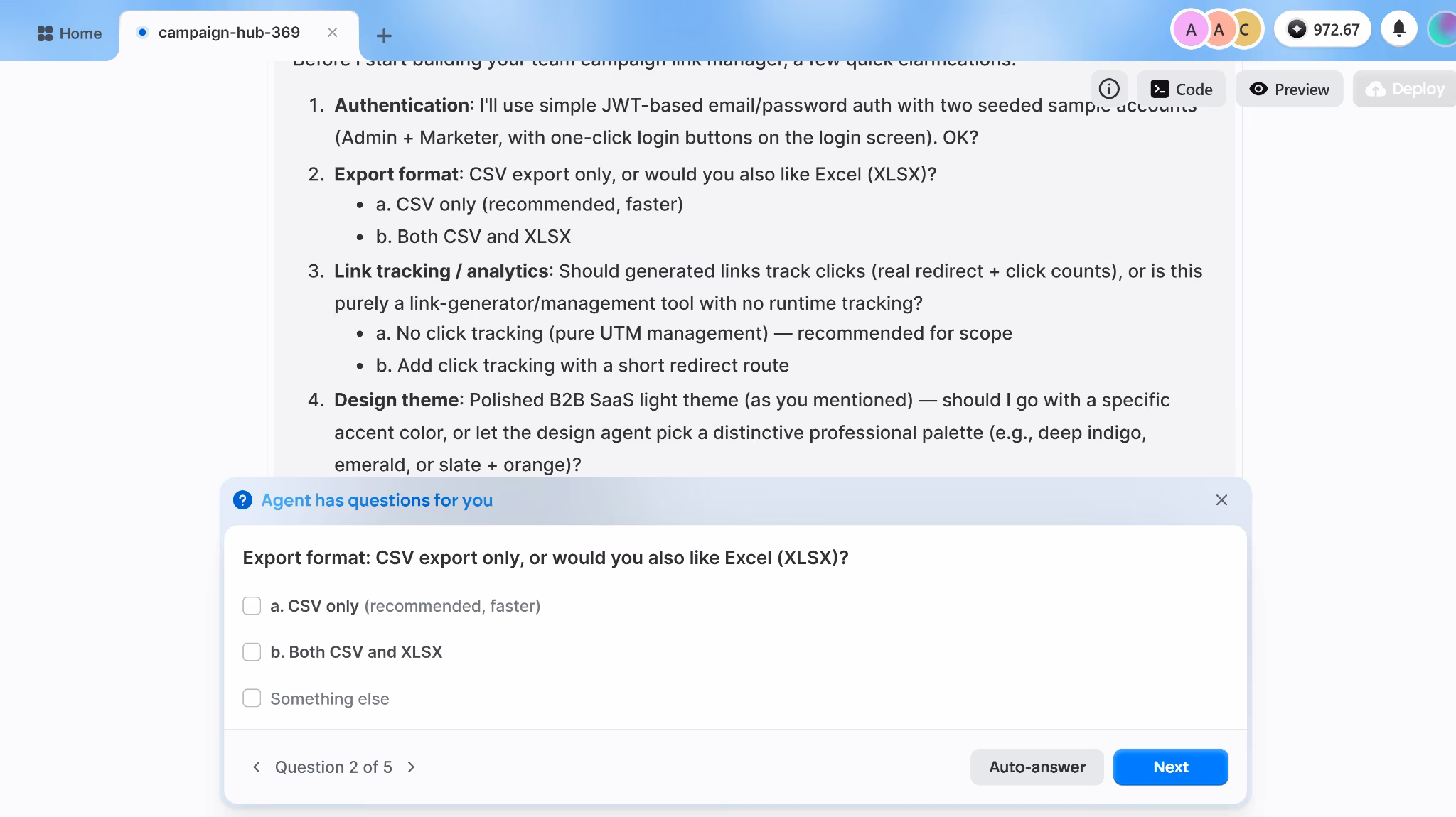emergent coding
