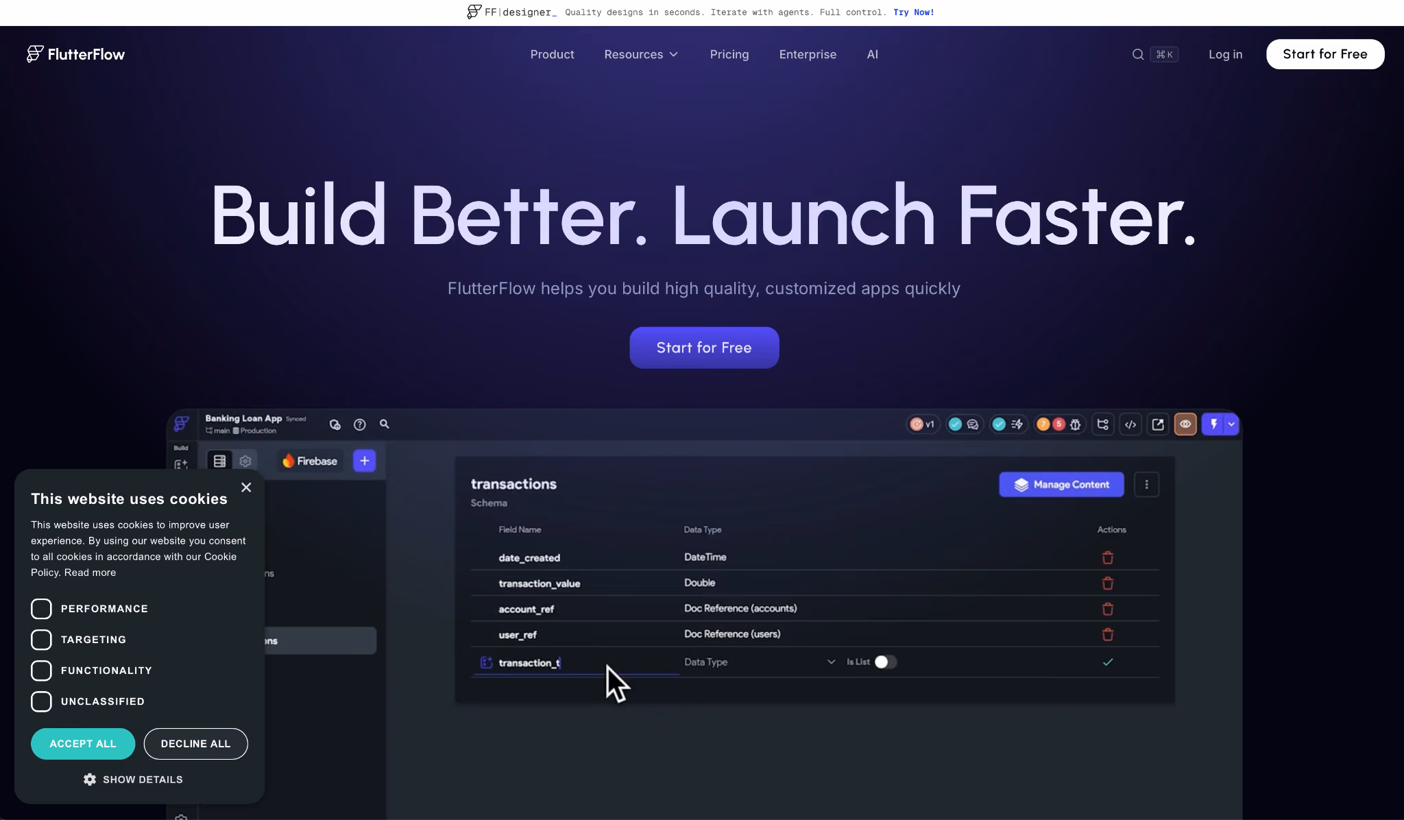 flutterflow best for cross platform mobile with production ready code