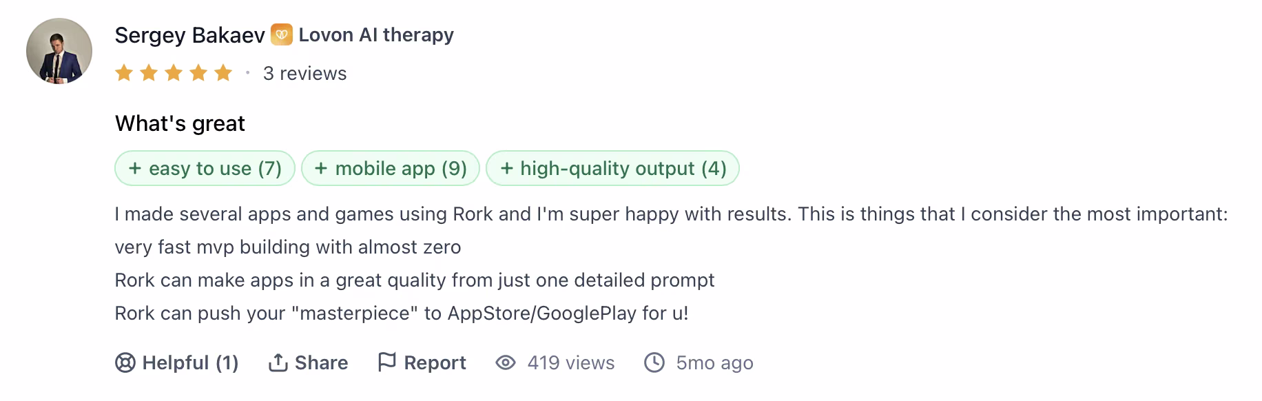 rork review by sergey