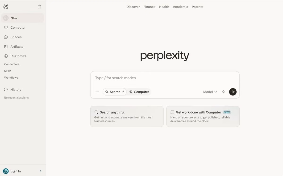 perplexity best for cited web research
