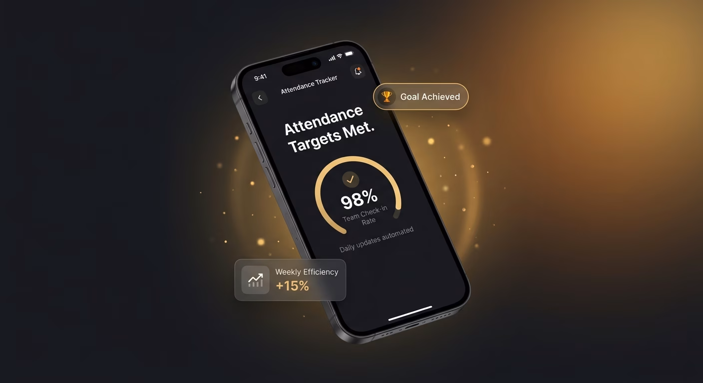 Managers Stop Chasing Daily Attendance Updates