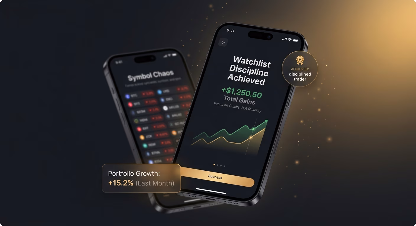 Watchlist Discipline Replaces Symbol Chaos