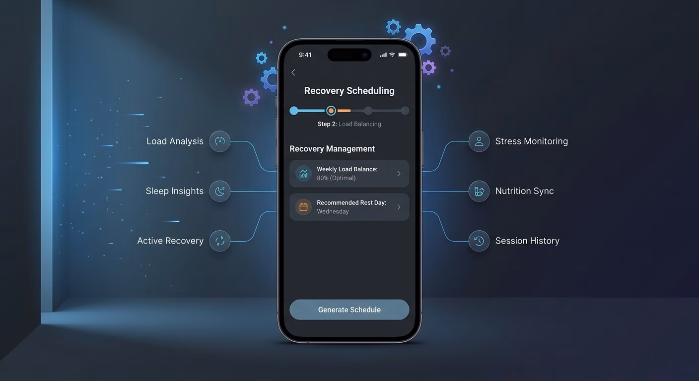Recovery Scheduling Balances Load Across The Training Week