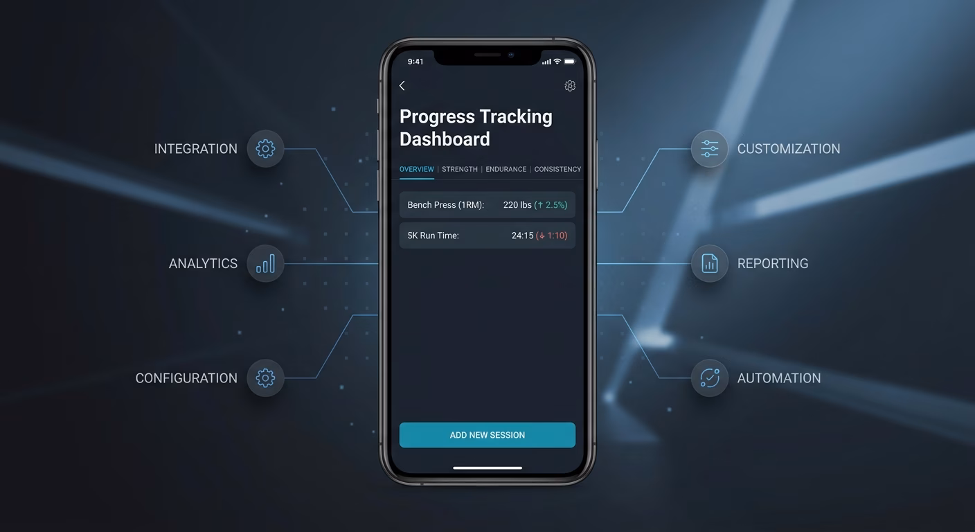 Progress Tracking Measures Strength, Endurance, And Consistency