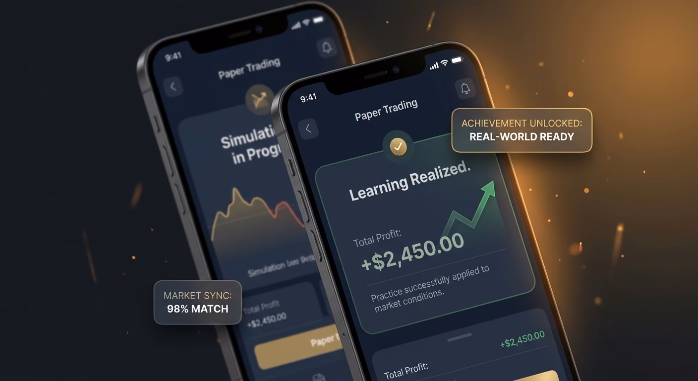 Learning Transfers To Real Trading Because Conditions Actually Match