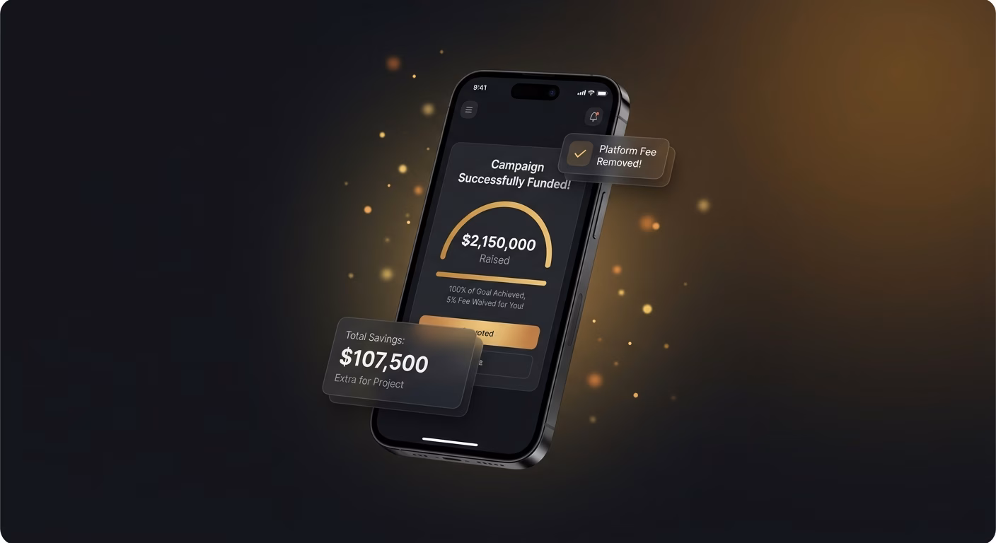 The 5% Platform Fee Just Stops Extracting From Every