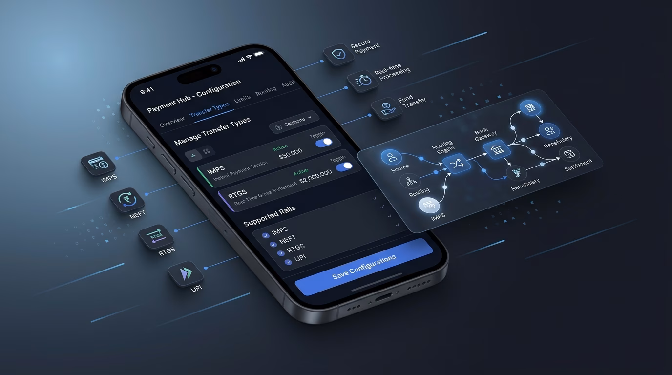 Fund Transfers Handle IMPS, NEFT, RTGS, And UPI With