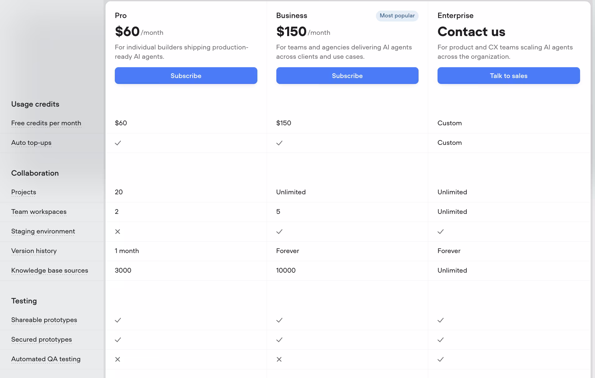 voiceflow pricing