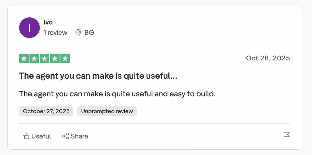 voiceflow user review heidi